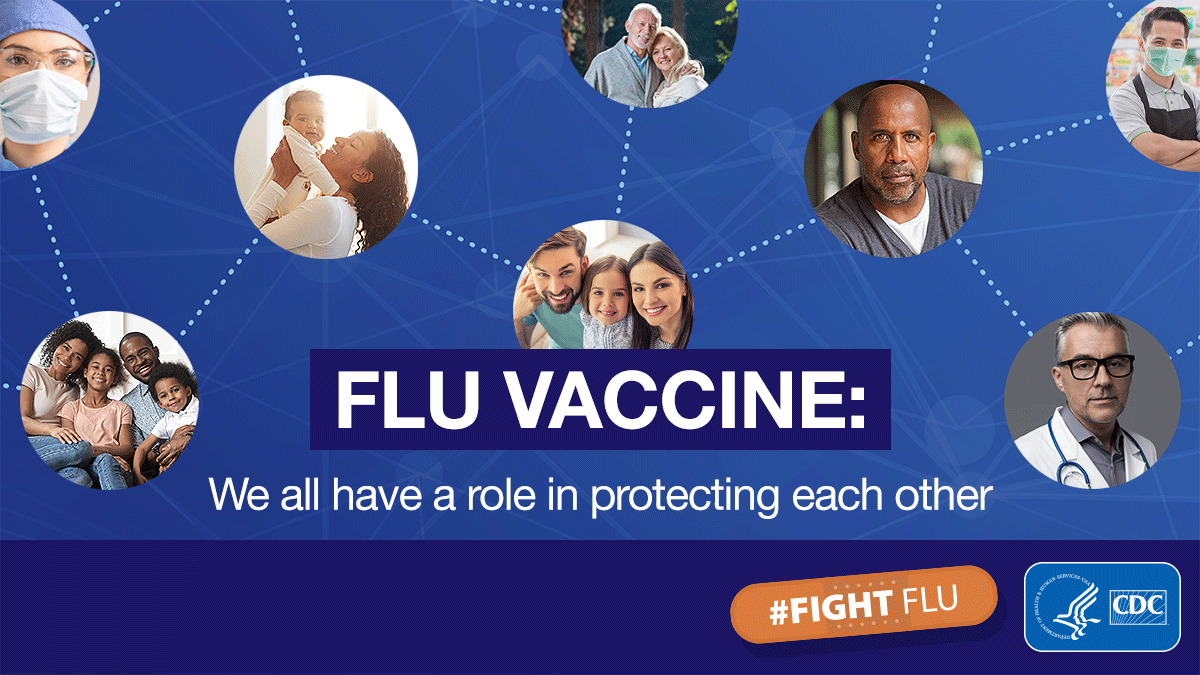 CDC Fight Flu graphic