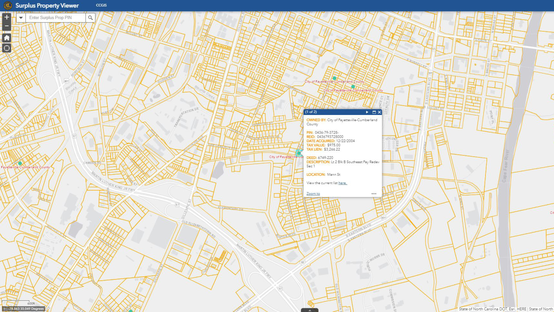Surplus Property Finder