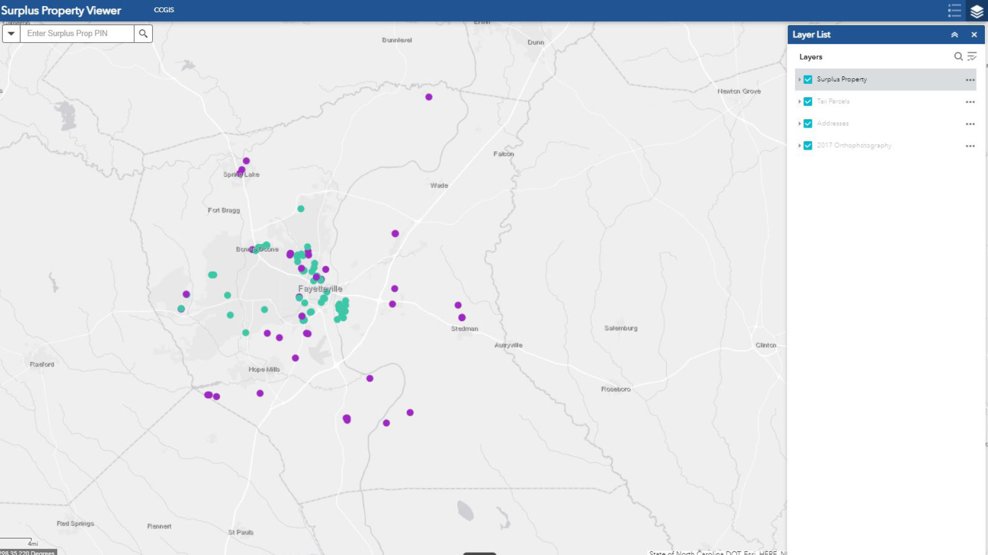 Surplus Property List