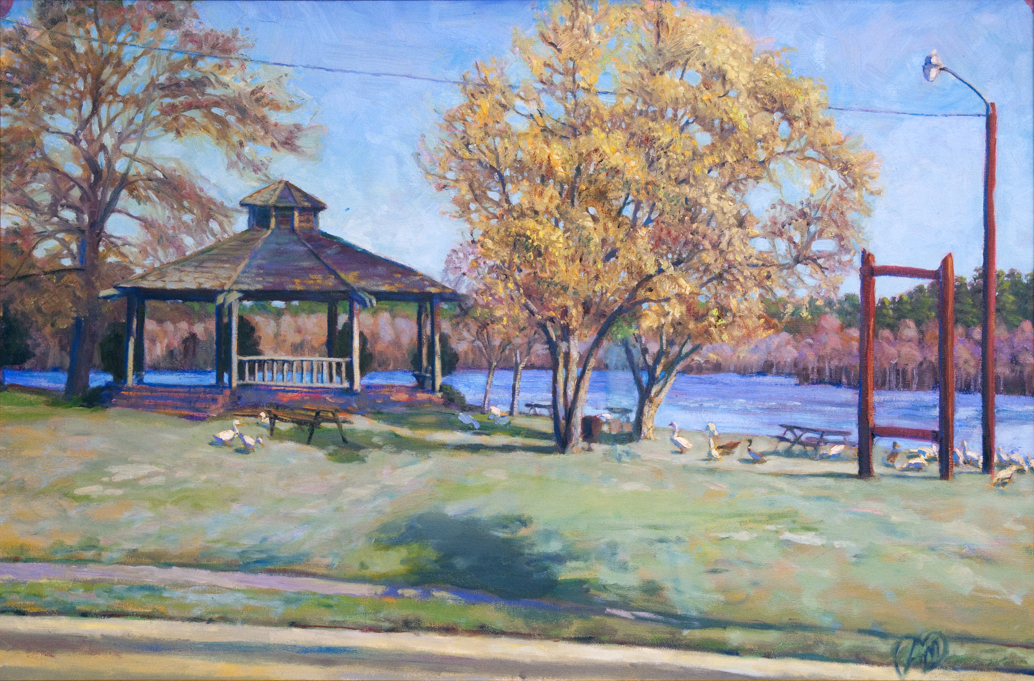 Hope Mills Gazebo by Tom Moore