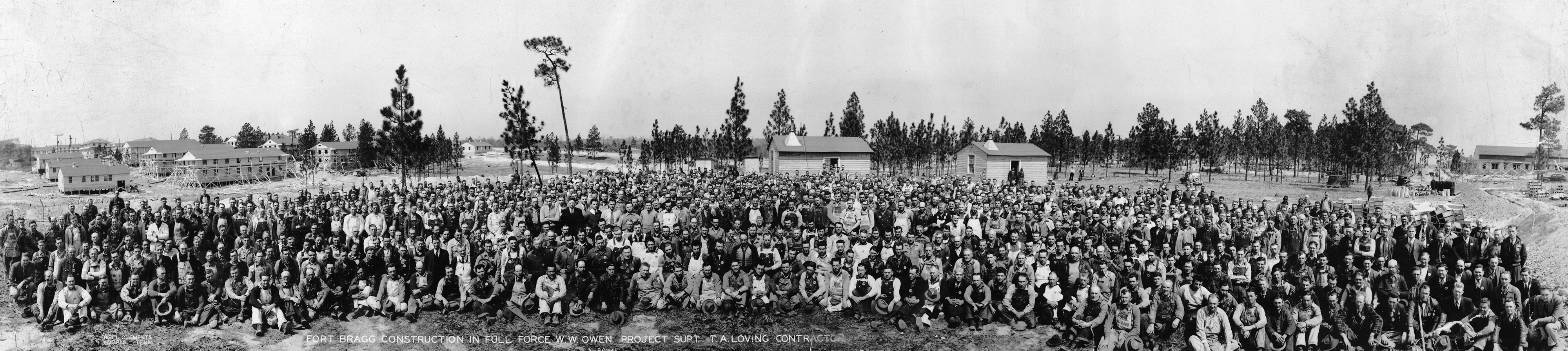Fort Bragg under construction