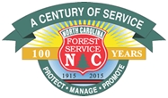 North Carolina Forest Service logo.